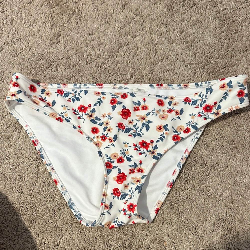 Hollister Floral Bikini Bottoms
